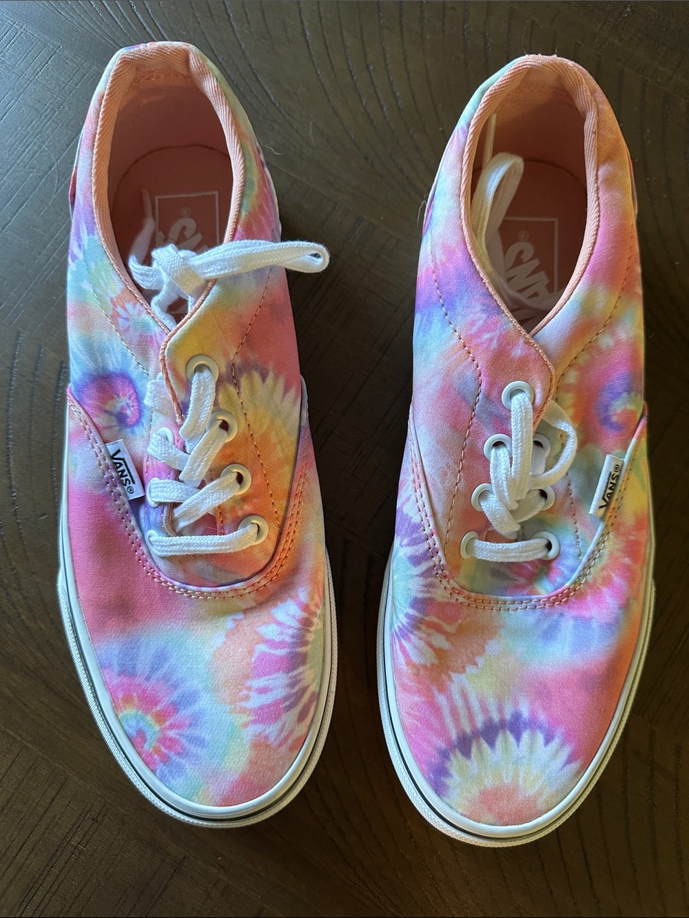 Vans Pastel Tie-Dye Canvas Sneakers 7.5